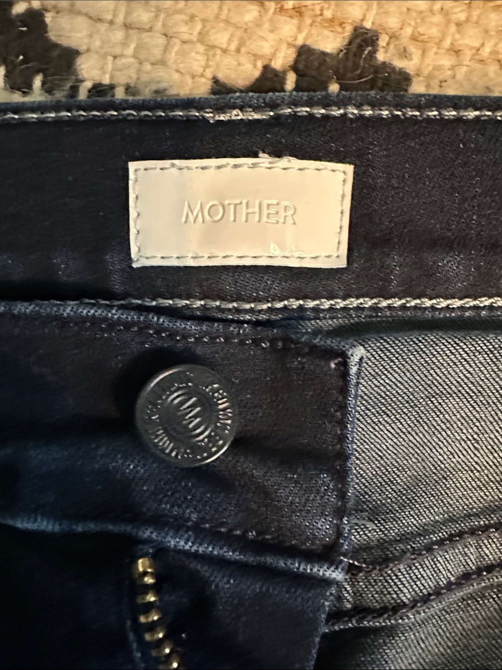 MOTHER Mid Rise Rider Ankle Straight Jeans - Picture 2 of 6